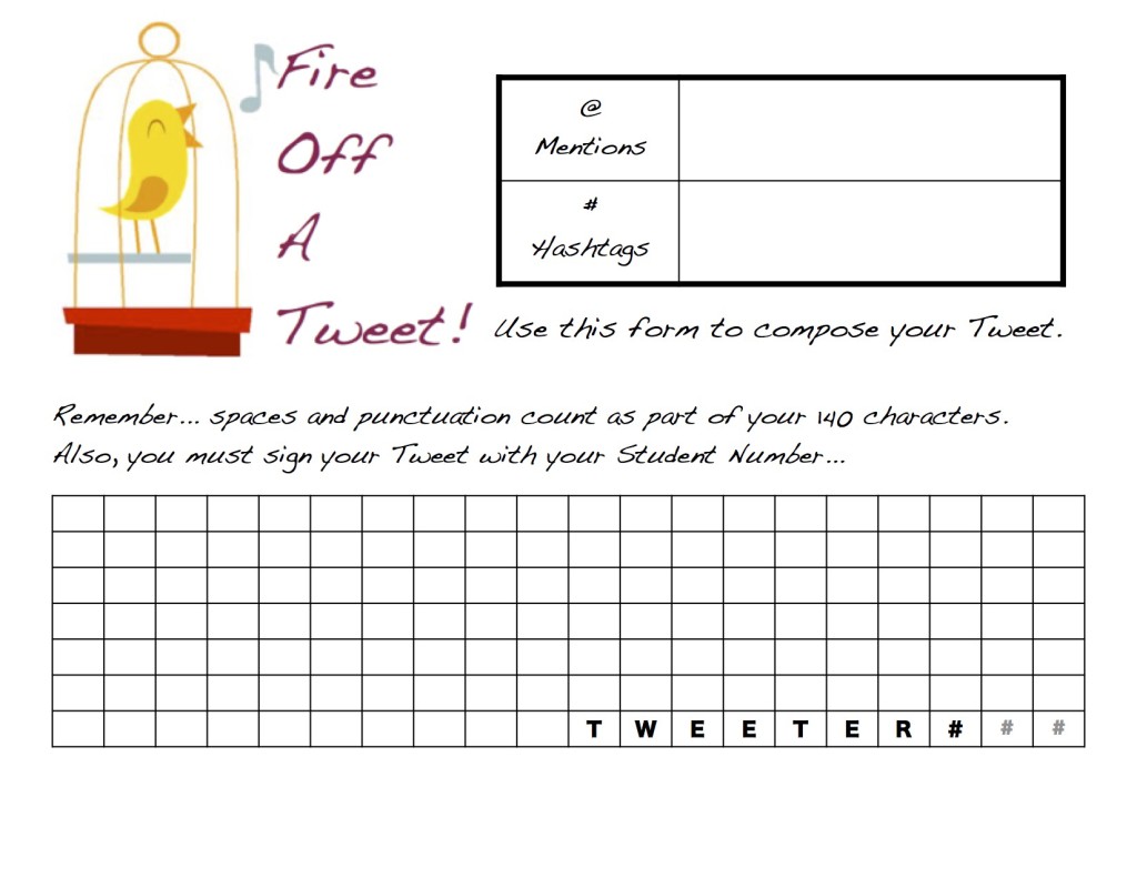 Fire Off a Tweet Form